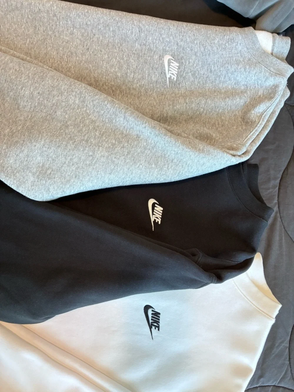 NWOT Men’s Nike Black Fleece Crewneck